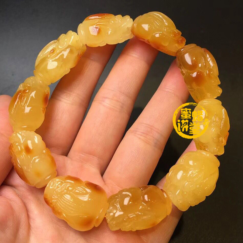 蜜蜡貔貅手链的戴法是？有什么特别的讲究吗？