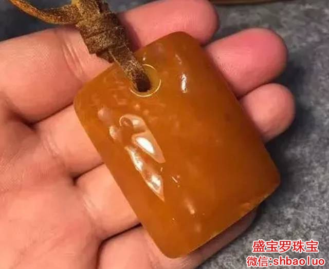 蜜蜡包浆,原来包浆是这样形成的!
