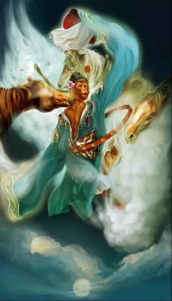 令人震撼的《西游记》绝美插画之张墨一篇 令人震撼的《西游记》绝美插画之张墨一篇 文玩天下 第5张 令人震撼的《西游记》绝美插画之张墨一篇 文玩天下 第5张