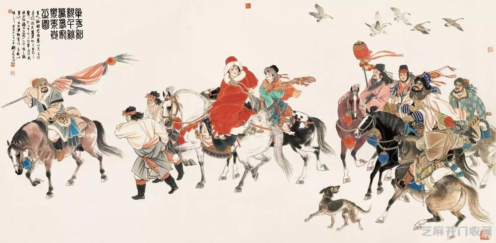 昭君出塞图作者是谁?昭君出塞图怎么解释 文玩天下 第3张 昭君出塞图作者是谁?昭君出塞图怎么解释 文玩天下 第3张