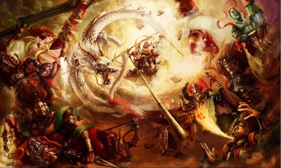 令人震撼的《西游记》绝美插画之张墨一篇 令人震撼的《西游记》绝美插画之张墨一篇 文玩天下 第10张 令人震撼的《西游记》绝美插画之张墨一篇 文玩天下 第10张