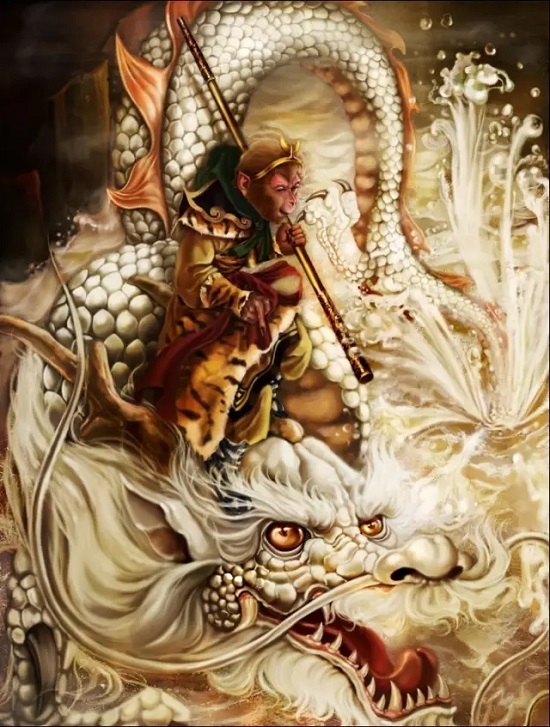 令人震撼的《西游记》绝美插画之张墨一篇 令人震撼的《西游记》绝美插画之张墨一篇 文玩天下 第16张 令人震撼的《西游记》绝美插画之张墨一篇 文玩天下 第16张