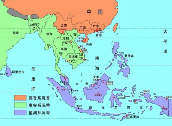 奇楠沉香产地在哪里 奇楠沉香产地分布 奇楠沉香产地在哪里 奇楠沉香产地分布