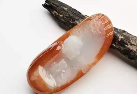 天然红翡 天然红翡和烧红的翡翠对比照 天然红翡 天然红翡和烧红的翡翠对比照