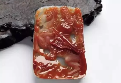 天然红翡 天然红翡和烧红的翡翠对比照 天然红翡 天然红翡和烧红的翡翠对比照