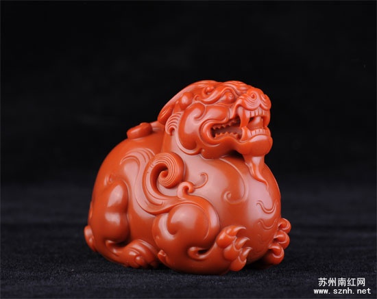 南红玛瑙的颜色近樱桃红好吗?