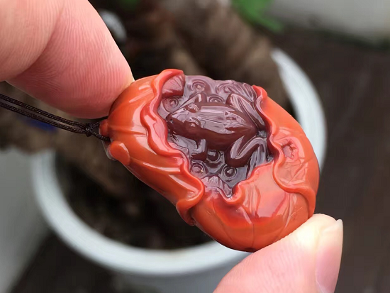 九口南红满肉色苏工精品,下次再遇见不知要等多久!
